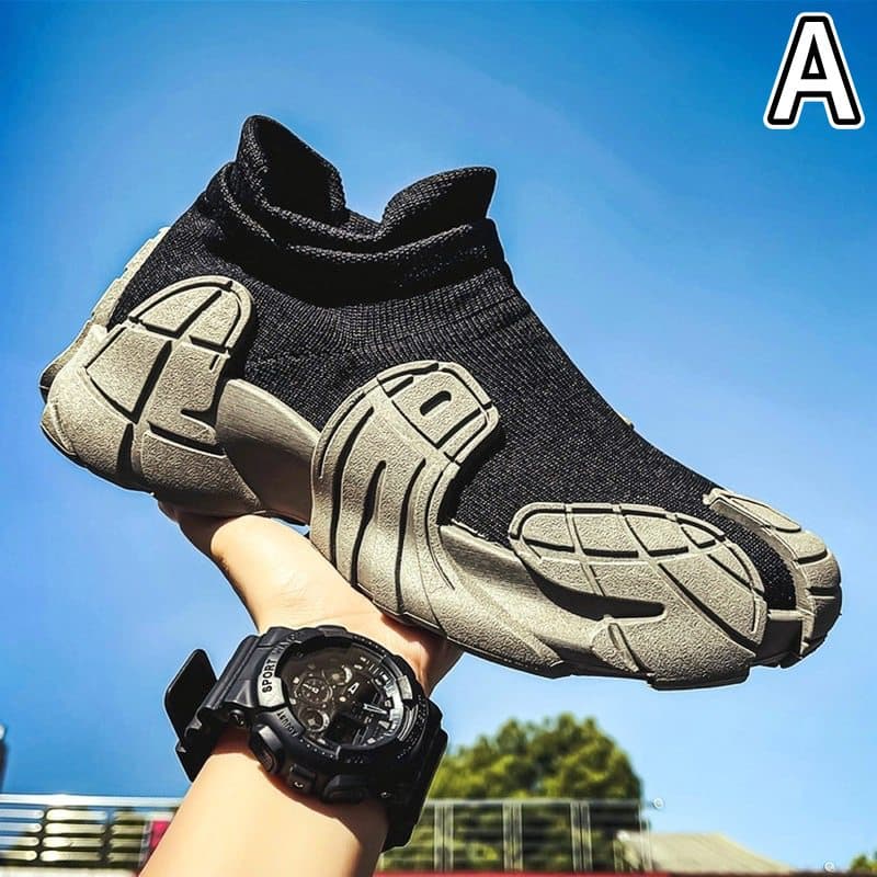 【軽量×通気性】メンズ厚底メッシュスニーカー｜快適×洗練デザイン×長時間対応