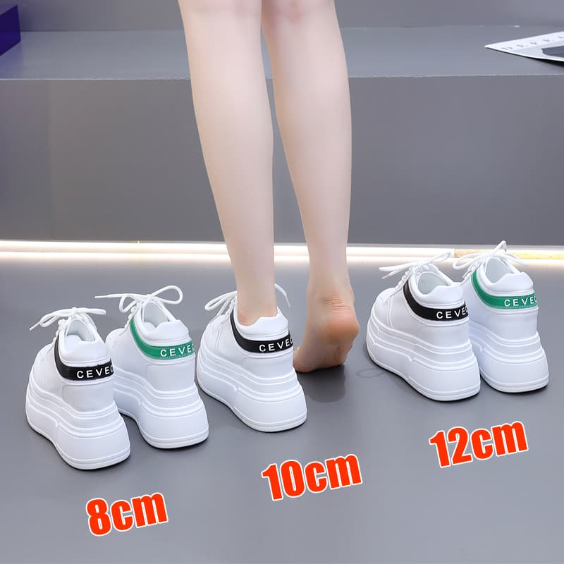 【高さ選べる×軽量】調節式厚底スポーツシューズ｜8〜12cm×快適設計×多色展開
