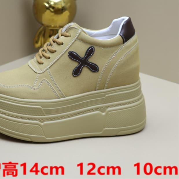 【身長アップ 軽量 高見え】+14cm 隠し盛り厚底スニーカー