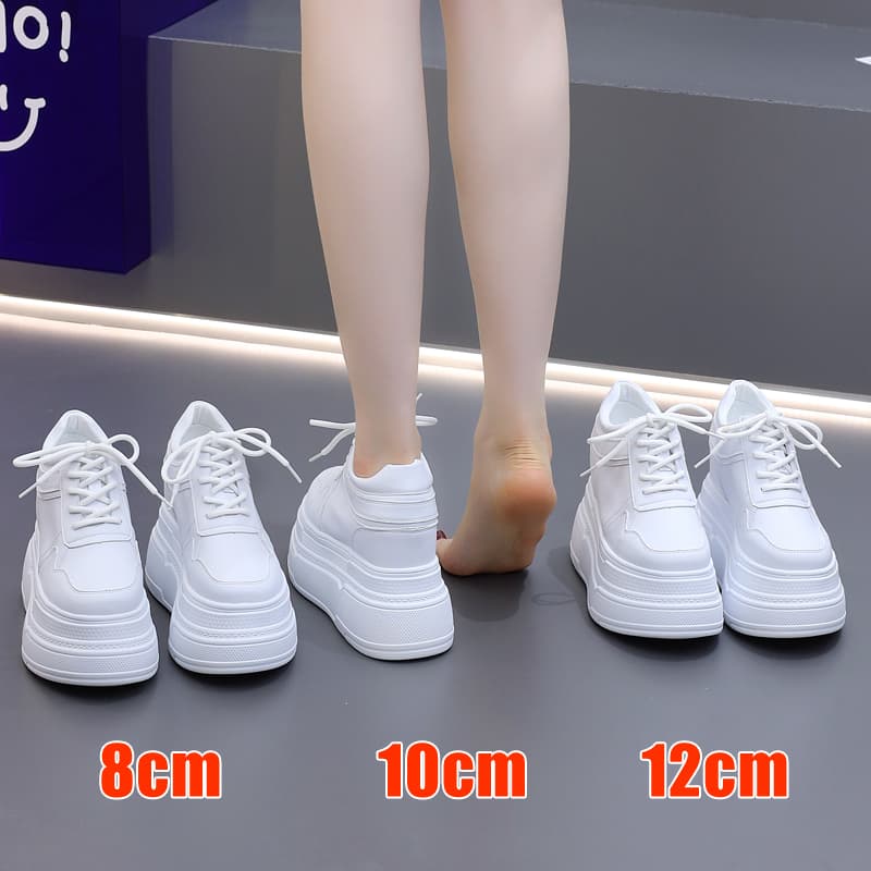 【高さ選べる×軽量】調節式厚底スポーツシューズ｜8〜12cm×快適設計×多色展開