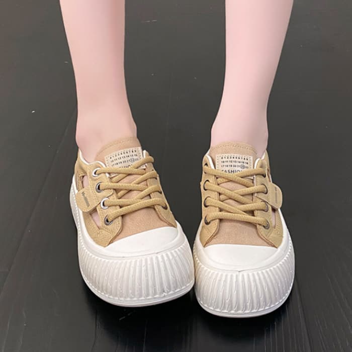 【通気メッシュ×軽量スタイルアップ×韓国系】4.5cm厚底サンダル