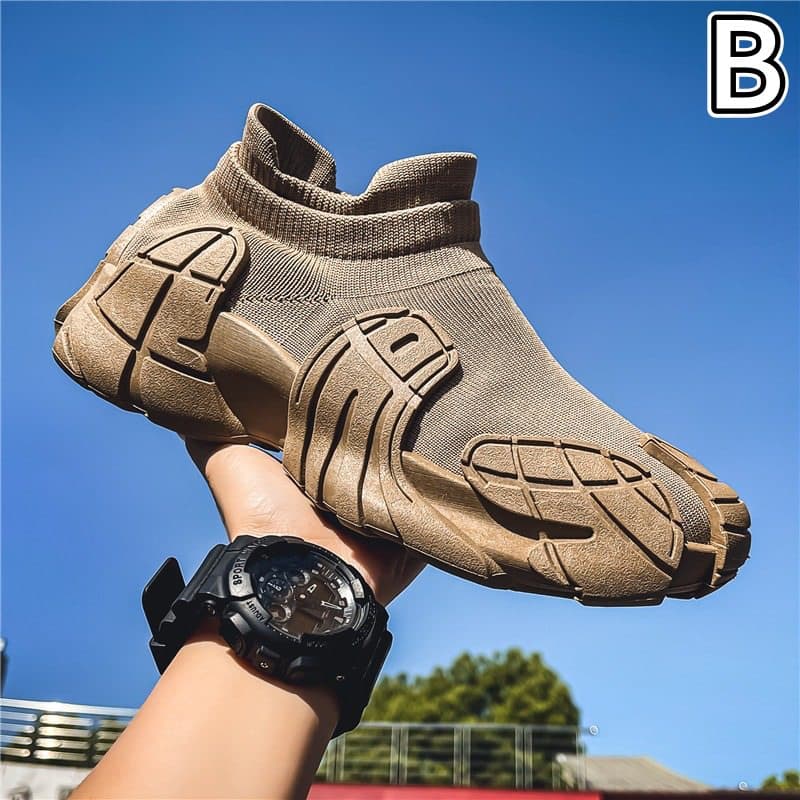 【軽量×通気性】メンズ厚底メッシュスニーカー｜快適×洗練デザイン×長時間対応