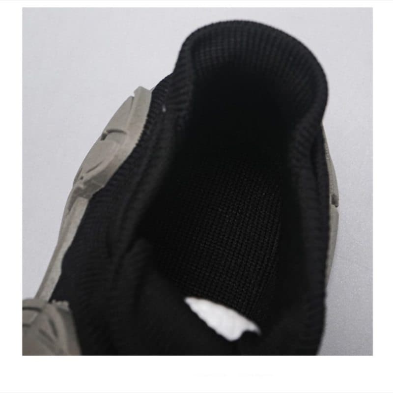 【ブラック×グレー×メッシュ】メンズ厚底スニーカー｜軽量×快適×モダンデザイン