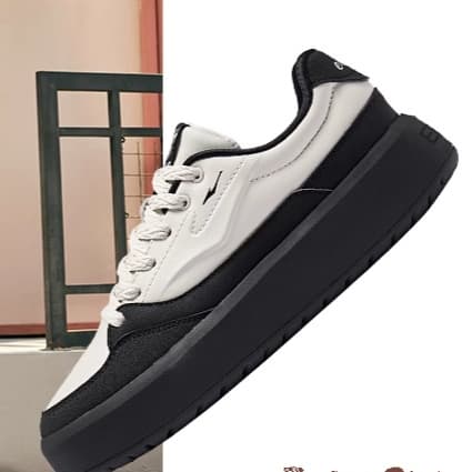 【快適履き心地 × 上質革素材 × 厚底6.5cm】厚底軽量スポーツシューズ