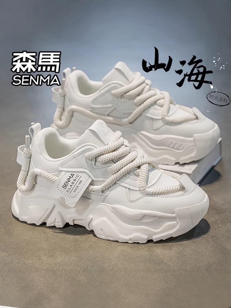 厚底 波動クッション厚底ランナー