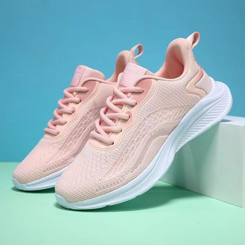 【厚底×軽量×ふわステップ】ランニングスニーカー|3色展開・25cm対応