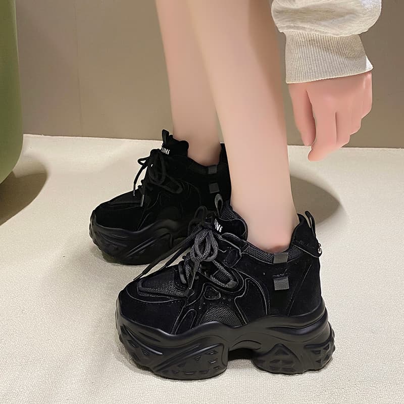 ダッド厚底スニーカー|アーバン×クッション×安定感
